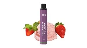 Flat Mouthpiece E-cigarette